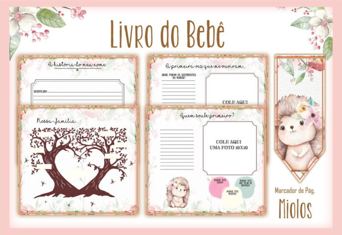 Livro do Bebê Bosque Encantado