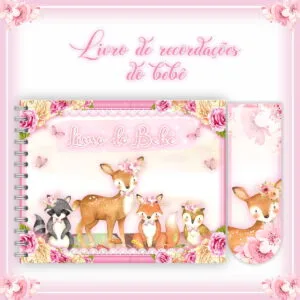 Livro do Bebê Bosque Menina