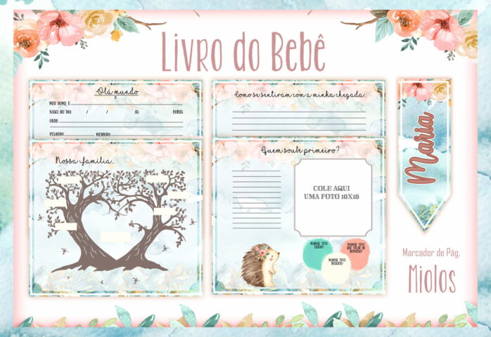 Livro do Bebê Bosque Menina II