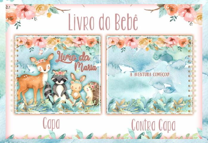 Livro do Bebê Bosque Menina II