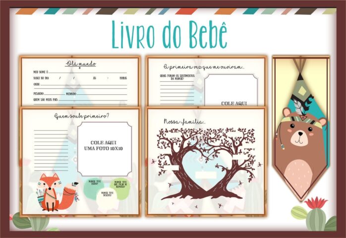 Livro do Bebê Bosque Menino I