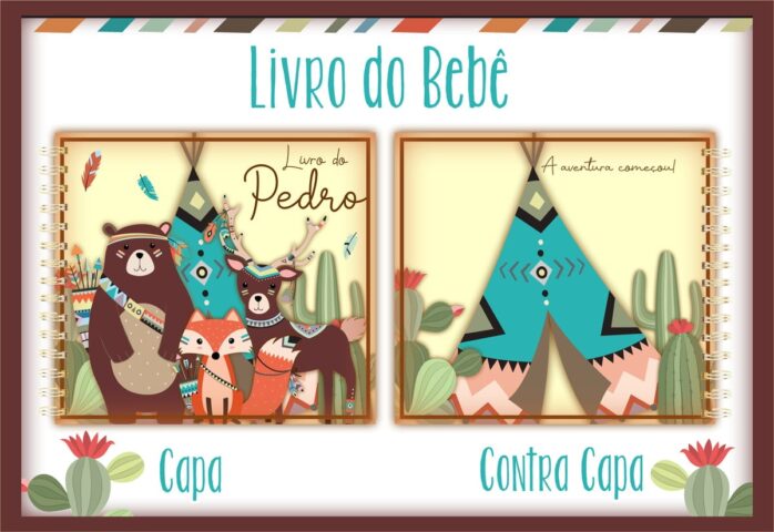 Livro do Bebê Bosque Menino I