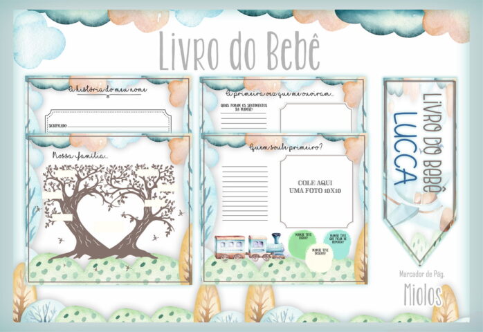 Livro do Bebê Brinquedos Vintage I