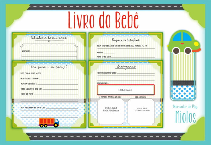Livro do Bebê Carros