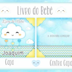 Livro do Bebê Chuva de Amor Menino