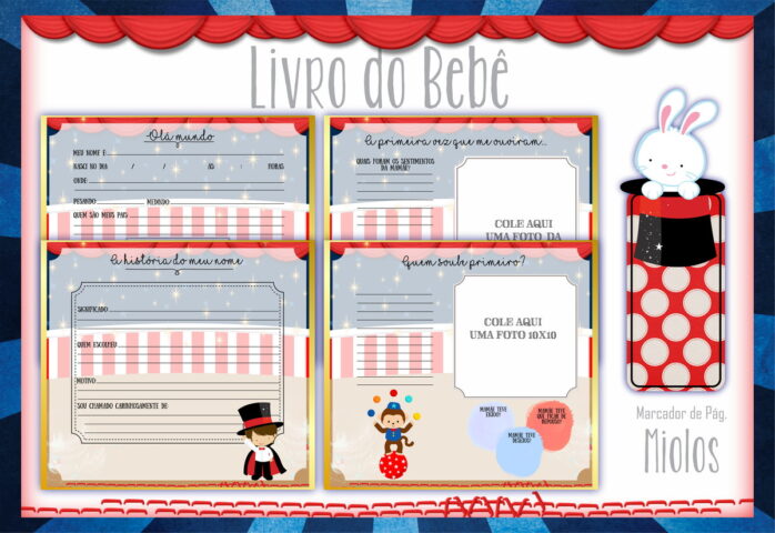 Livro do Bebê Circo