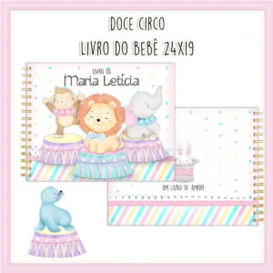 Livro do Bebê Circo Menina I 30 Livro do Bebê Circo Menina I