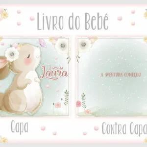 Livro do Bebê Coelhinha Neutra Menina