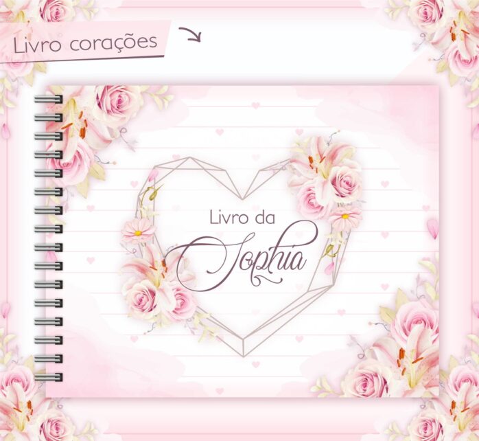 Livro Do Bebê Corações