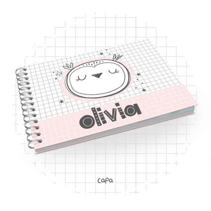 Livro do Bebê Coruja Escandinava