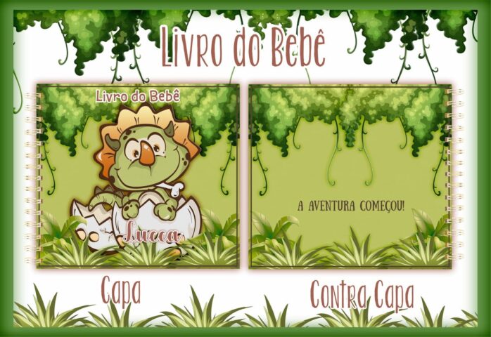Livro do Bebê Dino Baby