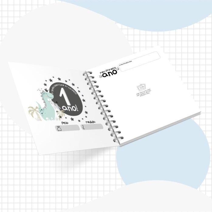 Livro do Bebê Dino Boy