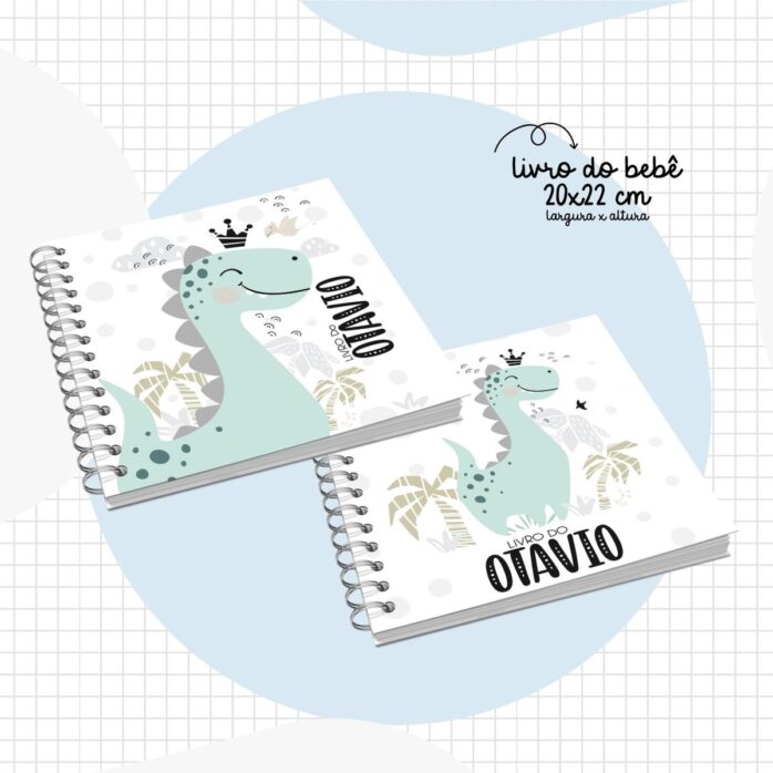 Livro do Bebê Dino Boy