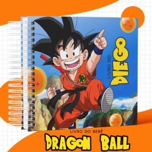 Livro do Bebê Dragon Ball PDF Editável para Imprimir