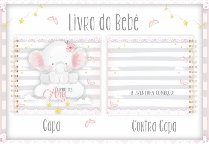 Livro do Bebê Elefantinha Baby I