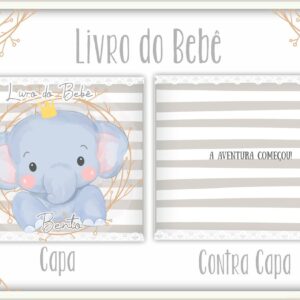 Livro do Bebê Elefantinho Baby