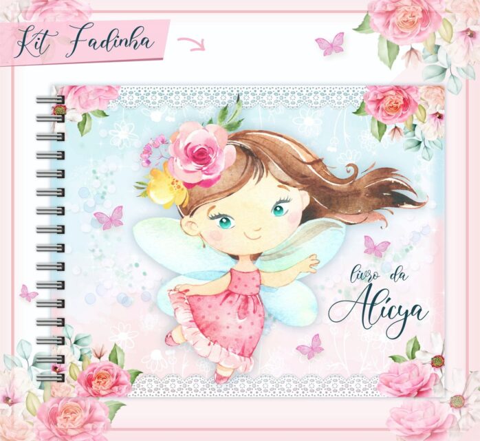 Livro Do Bebê Fadinha Menina