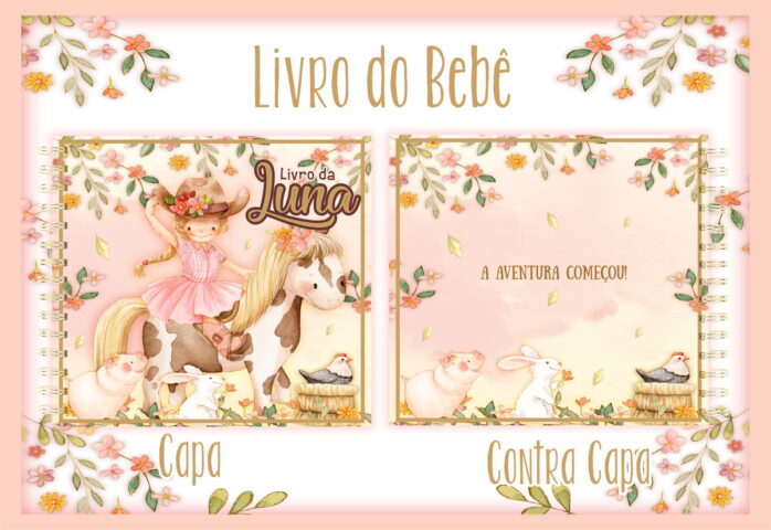 Livro do Bebê Fazendeira