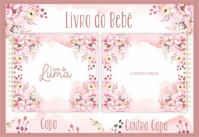 Livro do Bebê Floral I