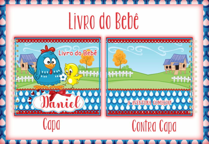 Livro do Bebê Galinha Pintadinha