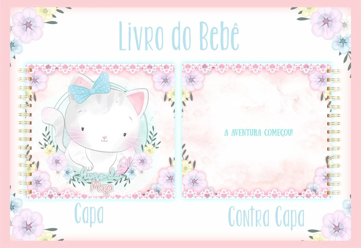 Livro do Bebê Gatinha I 1 Livro do Bebê Gatinha I