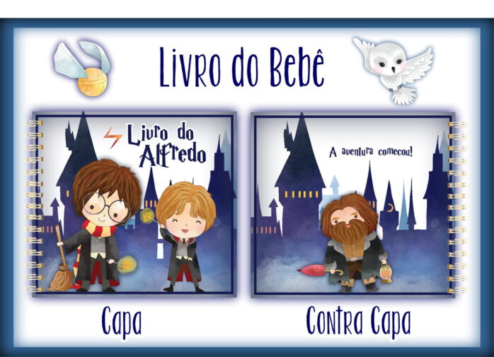 Livro do Bebê Harry Potter