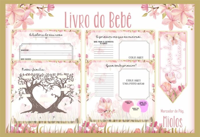 Livro do Bebê Jardim das Borboletas