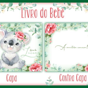 livro do bebe koala menina arquivo digital