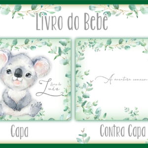 Livro do Bebê Koala Menino