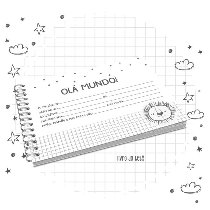 Livro do Bebê Leão Escandinavo