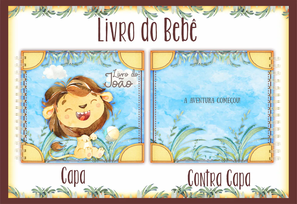 Livro do Bebê Leão I 1 Livro do Bebê Leão I