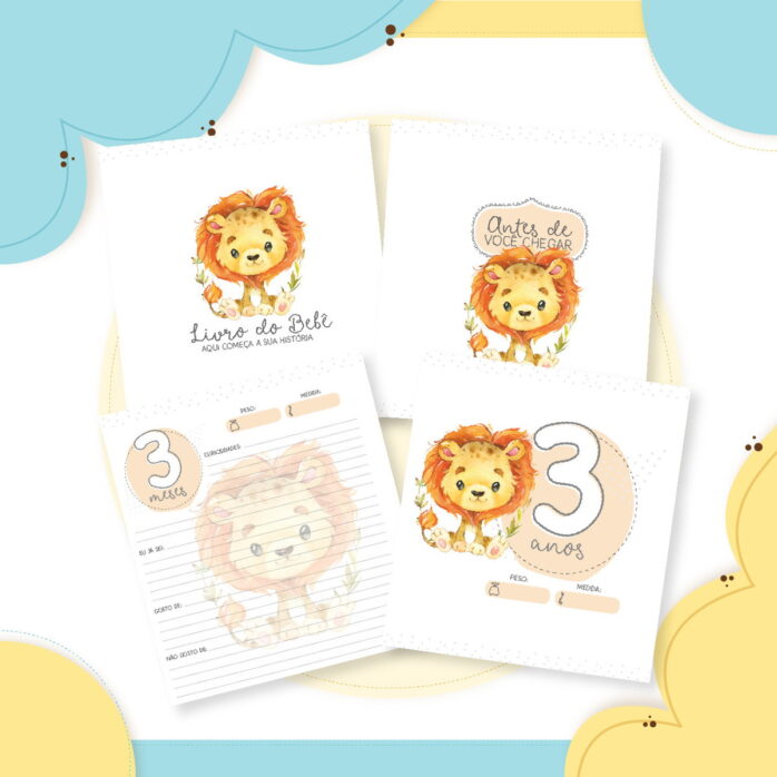 Livro do Bebê Leãozinho
