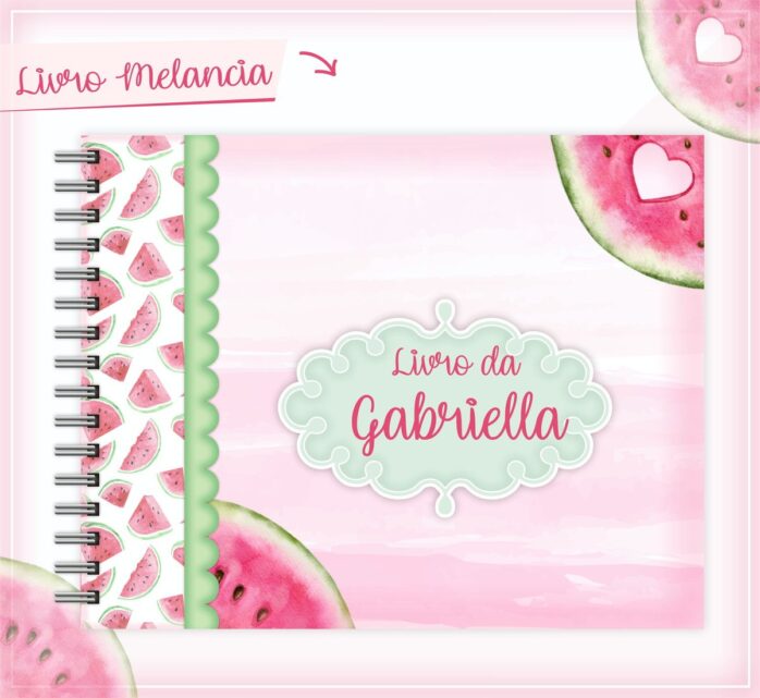 Livro Do Bebê Melancia