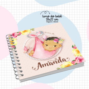 Livro do Bebê Menina Negra