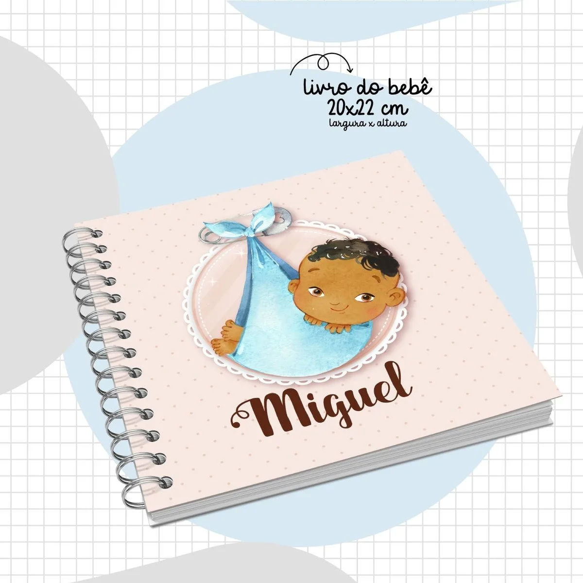 Livro do Bebê Menino Negro- Arquivo Digital