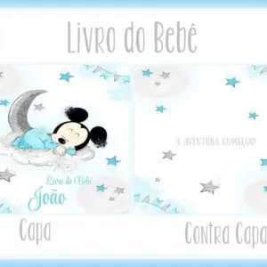 Livro do Bebê Mickey Baby