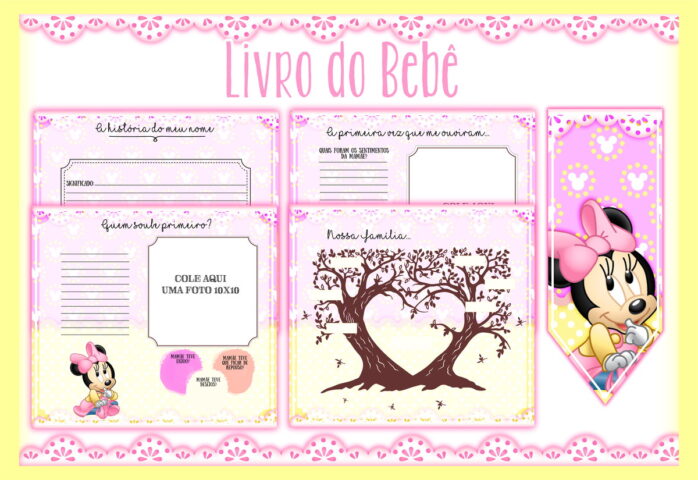 Livro do Bebê Minie Baby I