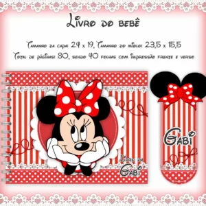 Livro do Bebê Minie Vermelha 22 Livro do Bebê Minie Vermelha