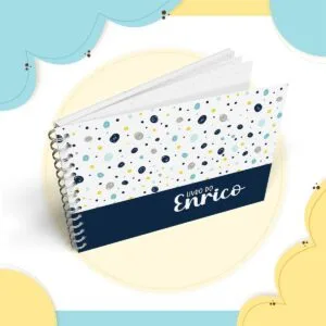 Livro do bebê Minimalista Menino
