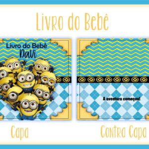 Livro do Bebê Minions