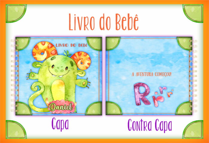 Livro do Bebê Monstrinhos