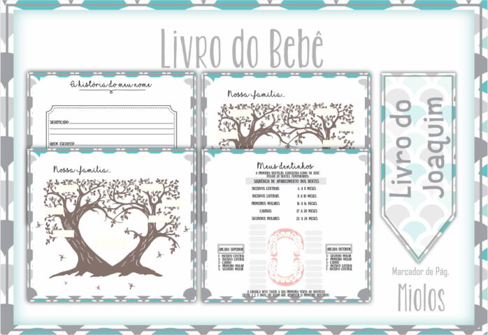 Livro do Bebê Neutro Menino