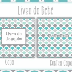 Livro do Bebê Neutro Menino 5 Livro do Bebê Neutro Menino
