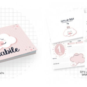Livro do Bebê Nuvem Menina