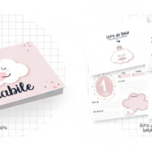 Livro do Bebê Nuvem Menina