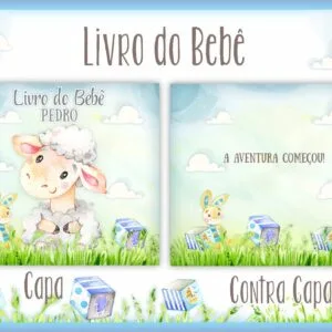 Livro do Bebê Ovelha Menino 9 Livro do Bebê Ovelha Menino