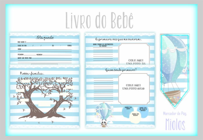 Livro do Bebê Panda Baloeiro