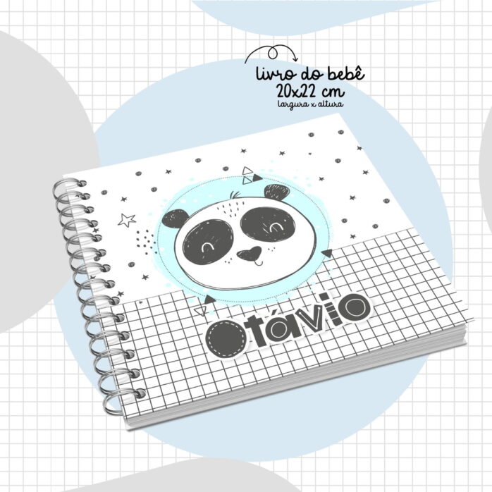 Livro do Bebê Panda Escandinavo