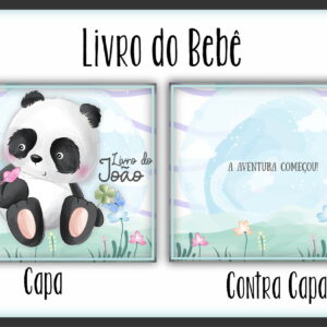 Livro do Bebê Pandinha Aquarela
