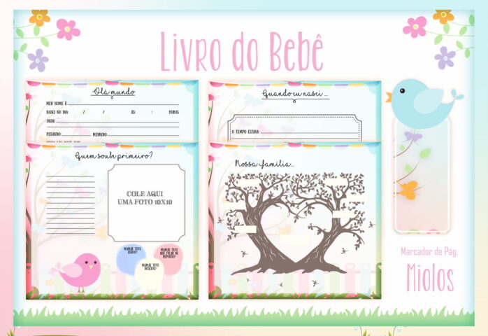 Livro do Bebê Passarinhos